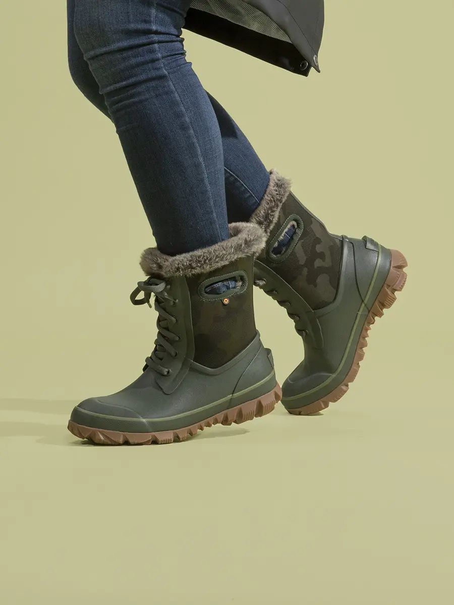 WOMEN'S ARCATA TONAL CAMO-Dark Green