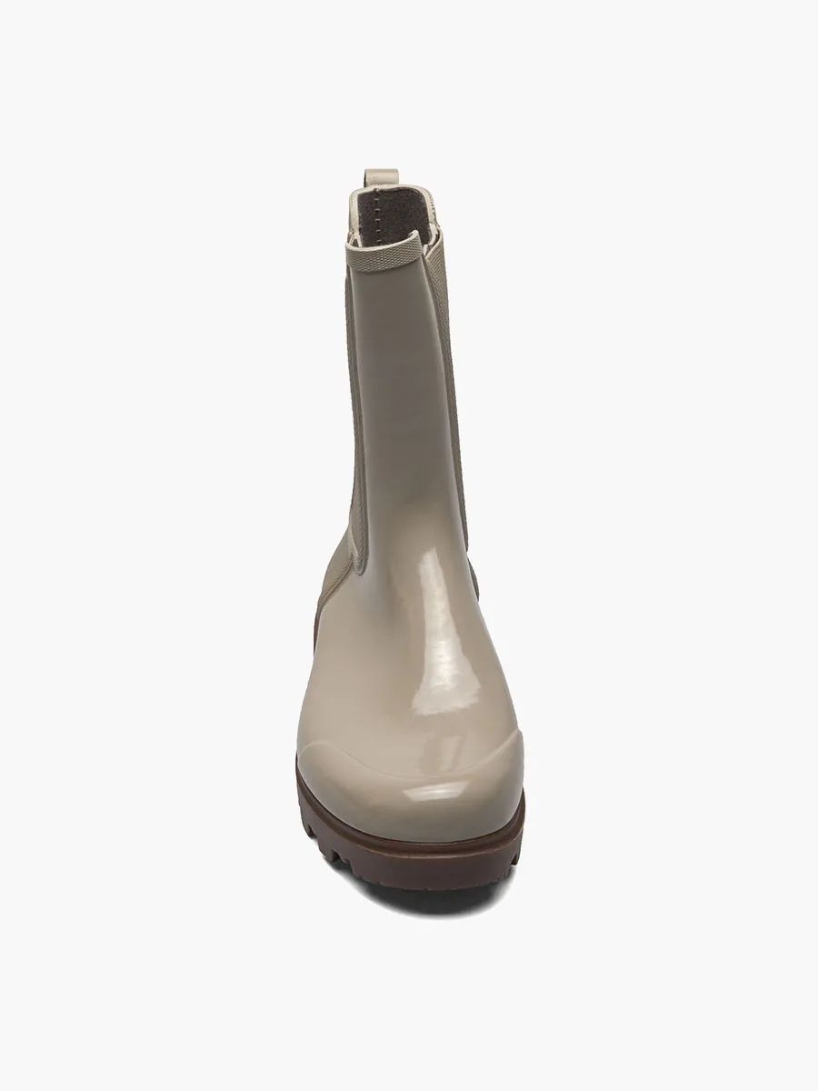 WOMEN'S HOLLY TALL CHELSEA SHINE-Taupe