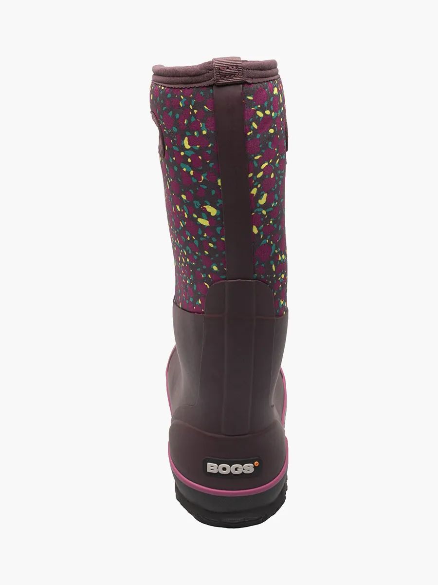 WOMEN'S CLASSIC TALL ANIMAL-Burgundy Multi